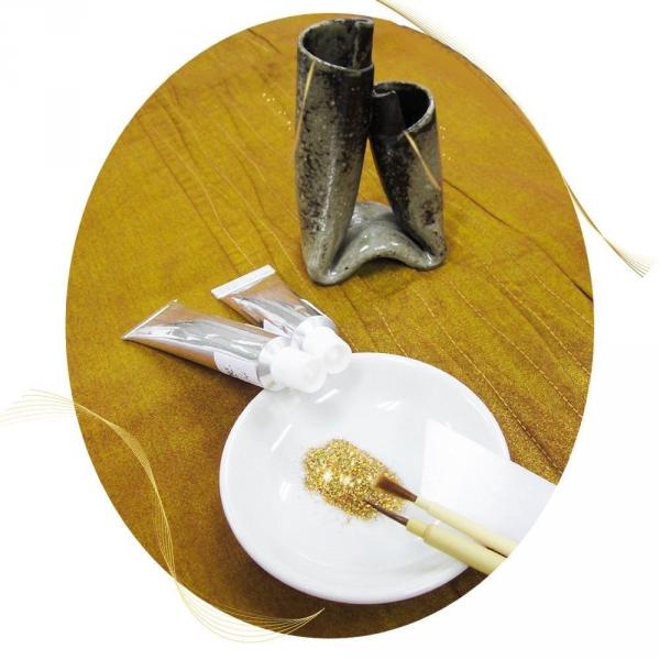  Kintsugi Repair Kit for Pro with Genuine Gold Powder,  Kintsukuroi : Health & Household